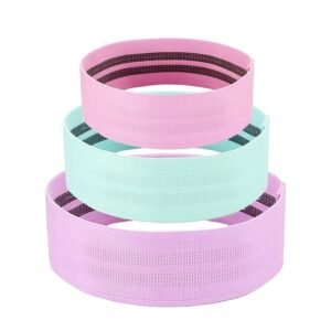 Hip circle resistance band set (3pcs)