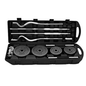 Curved bar Painting Dumbbell Set (55 KG)